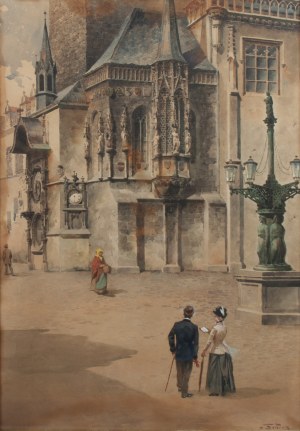 Stanisław Tondos (1854 - 1917 ), Katedra w Pradze