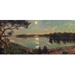 Gottfrid Kallstenius (1861 - 1943), Księżyc nad jeziorem