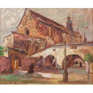 Irena Nowakowska-Acedanska (1909 - 1983), St. Catherine's Church in Cracow.