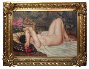 Alojzy Roman Kawecki (1868-1938), Akt leżący