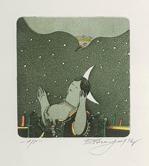 Bogdan Pikulicki (geb. 1948), Im Mondlicht, 1996.