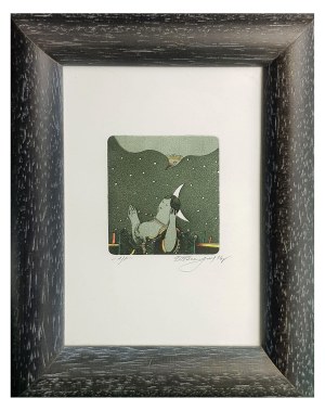 Bogdan Pikulicki (geb. 1948), Im Mondlicht, 1996.