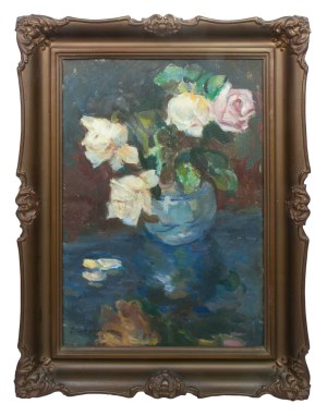 Zdzisław Przebindowski (1902- 1986), Martwa natura z różami