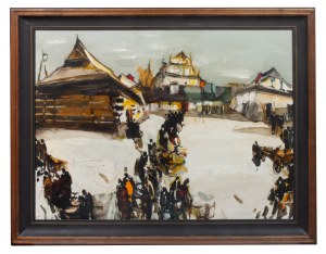 Janusz Oskar Knorowski (ur. 1964), Mały Rynek w Kazimierzu Dolnym, 1993 r.