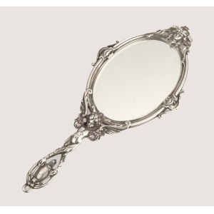 Specchio da toilette con maniglia