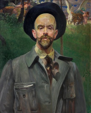 Malczewski Jacek, AUTOPORTRET, 1908