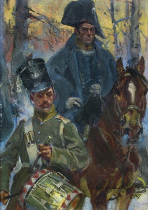 Kossak Wojciech, Z POLA BITWY O OLSZYNKĘ GROCHOWSKĄ, 1907