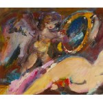 Ludwik Klimek (1912 Skoczów - 1992 France), Venus with a mirror, homage to Velázquez