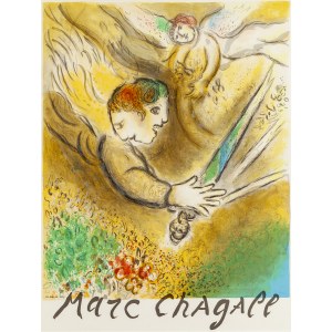 Marc Chagall (1887 Łoźno k. Witebska - 1985 Saint-Paul-de-Vence), Anioł Sądu (L'Ange du Jugement), 1974