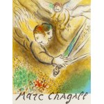Marc Chagall (1887 Łoźno k. Witebska - 1985 Saint-Paul-de-Vence), Anioł Sądu (L'Ange du Jugement), 1974