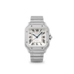 Watches - CARTIER Santos - Size Medium - Movement with winding...
