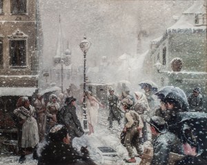 Stanisław Tomkiewicz - Woyneko (1859-1896), Jawnogrzesznica z Monachium (Wiedeńska ulica), 1886