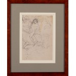 Jan Matejko (1838 Kraków - 1893 there), Sketch for the painting Death of Leszek the White