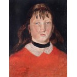 Konstanty Makary Mańkowski (1861-1897), Portret Marii Mańkowskiej, siostry artysty, 1885