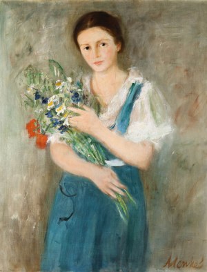 Zygmunt Menkes (1896 Lwów - 1986 Riverdale), Dziewczyna z kwiatami