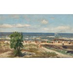 Michał Gorstkin-Wywiórski (1861 Warszawa - 1926 Berlin), Kąpiele w Międzyzdrojach, 1913