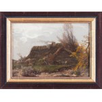 Roman Kazimierz Kochanowski (1857 Kraków - 1945 Freising, Bavaria), Landscape with a cottage