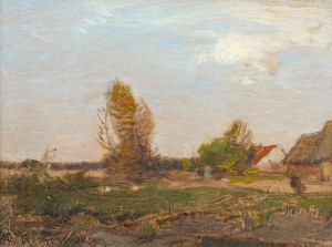 Roman Kazimierz Kochanowski (1857 Kraków - 1945 Freising w Bawarii), Wiejski pejzaż