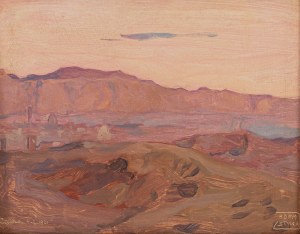 Adam Styka (1890 Kielce-1959 Nowy Jork), Kair, 1921