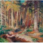 Fryderyk Pautsch (1887 Delatyn - 1950 Kraków), Widok lasu