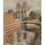 Juliusz Studnicki (1906 Kniażyce - 1978 Warszawa), Katedra Notre Dame w Paryżu, 1938