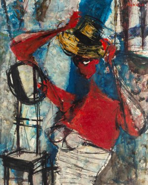 Zygmunt Menkes (1896 Lwów - 1986 Riverdale), Dziewczyna przed lustrem