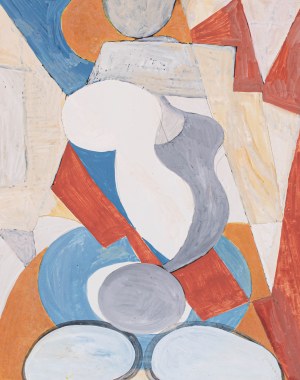 Józef Jarema (1900 Stary Sambor - 1974 Monachium), Kompozycja abstrakcyjna, 1949