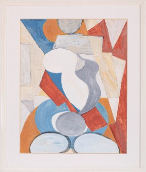 Józef Jarema (1900 Stary Sambor - 1974 Monachium), Kompozycja abstrakcyjna, 1949