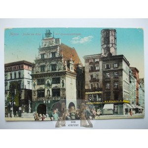 Nysa, Neisse, Market Square, 1915