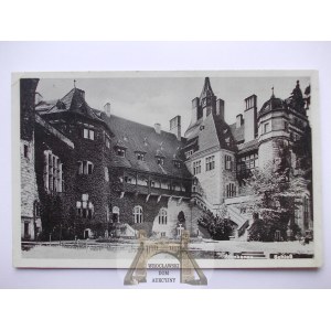 Przemków, Primkenau, zámok, 1936