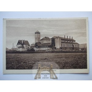 Ścinawka Średnia near Radków, railroad power plant, ca. 1925