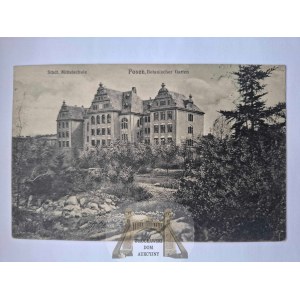 Poznań, szkoła, Ogród Botaniczny 1916