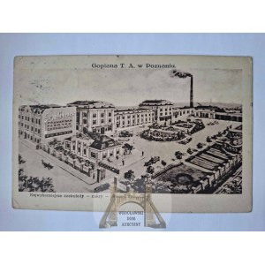 Poznan, Goplana chocolate factory 1928