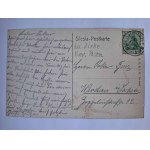 Pniewy, Pinne, railroad station ca. 1910