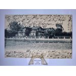 Debrzno village near Lipka, Zlotow, windmill, restaurant 1905