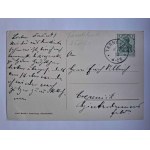 Tarnówka near Zlotow, church, restaurant, school 1910