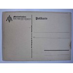 Marianowo near Lipka, Zlotow, school, graphic circa 1930.