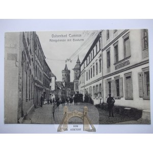 Kamień Pomorski, Cammin, Royal Street, 1912