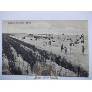 Miedzywodzie, Heidebrink, beach, ca. 1928