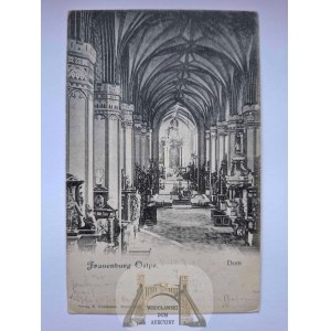 Frombork, Cattedrale di Frauenburg, interno 1900 ca.
