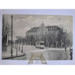 Olsztyn, Allenstein, court, tramway ca. 1910