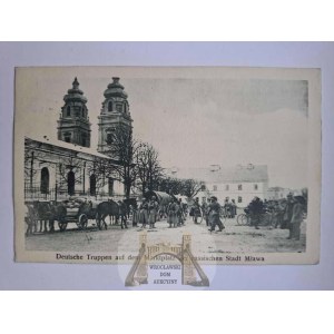 Mlawa, church, German army 1915