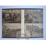 Mlawa, Jews, marketplace, ruins, photo, Judaica 1915