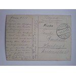 Mlawa, Jews, marketplace, ruins, photo, Judaica 1915