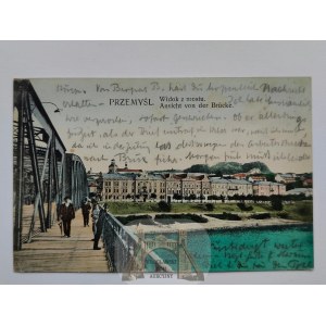 Przemyśl, view from the bridge 1911