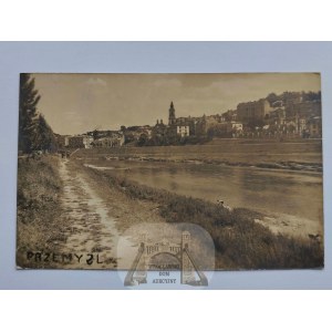 Przemyśl, San, panorama 1944