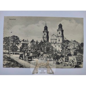 Yaroslavl, church , carts 1915