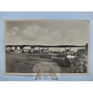 Mielec, housing development next to an aircraft factory circa 1940.