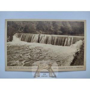 Lesko, Hoczewka waterfall circa 1930.