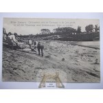 Lithuania, Taurogi, Tauroggen, timber floating, 1915